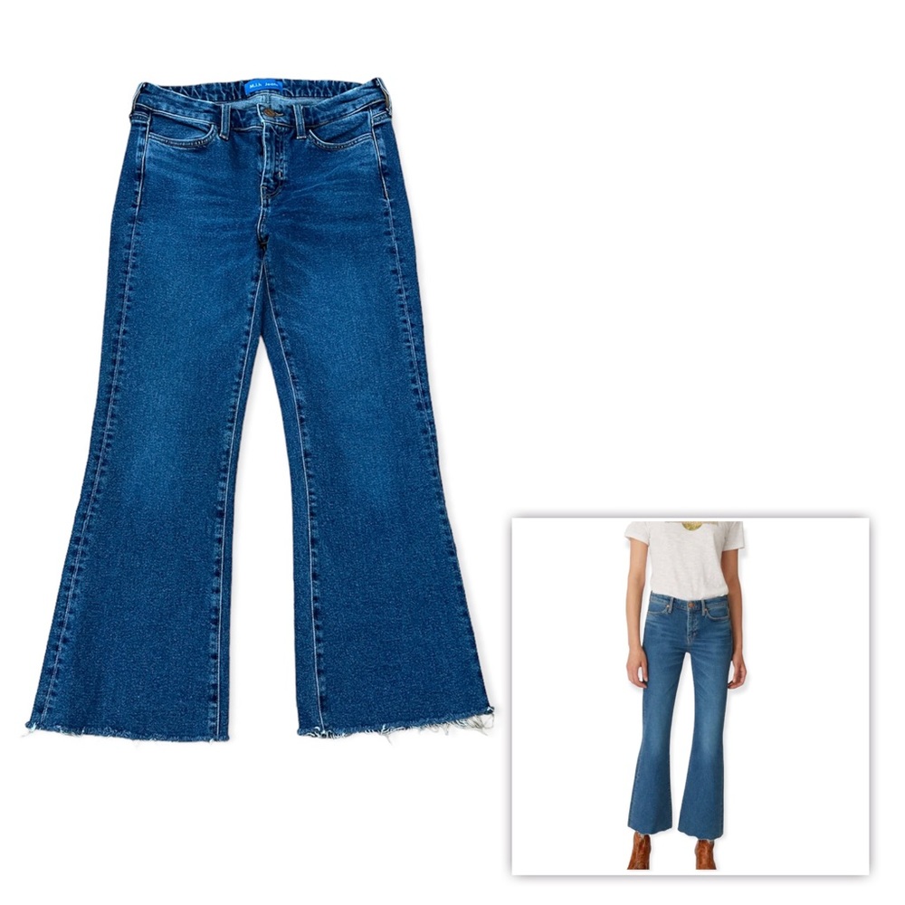 MIH Lou High Rise Crop Bell Jeans